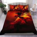 african girl flamenco dancer bedding set dancer women lovers gift bedding cover with 2 pillowcases 100 polyester 0