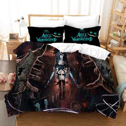 Alice in Wonderland #26 Duvet Cover Quilt Cover Pillowcase Bedding Set Bed Home Bedroom Decor