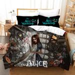 alice in wonderland 6 duvet cover quilt cover pillowcase bedding set bed linen home bedroom decor 0