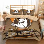 anaheim ducks hockey 2 duvet cover quilt cover pillowcase bedding set bed linen home bedroom decor 0