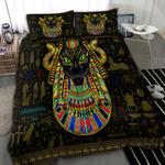 ancient egypt cat bedding set old history theme mystery wonder bedding cover with 2 pillowcases 100 polyester 0