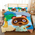 animal crossing tom nook 3 duvet cover quilt cover pillowcase bedding set bed linen home decor 0