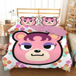 Animal Crossing Tom Nook #7 Duvet Cover Quilt Cover Pillowcase Bedding Set Bed Home Decor