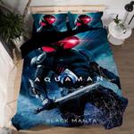 aquaman black manta 5 duvet cover quilt cover pillowcase bedding set bed linen 0
