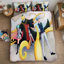Assassination Classroom Korosensei #6 Duvet Cover Quilt Cover Pillowcase Bedding Set Bed Home Decor