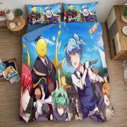 Assassination Classroom Korosensei #7 Duvet Cover Quilt Cover Pillowcase Bedding Set Bed Home Decor