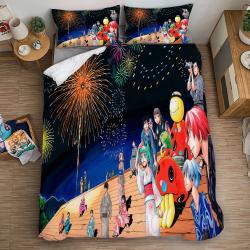 Assassination Classroom Korosensei #9 Duvet Cover Quilt Cover Pillowcase Bedding Set Bed Home Decor