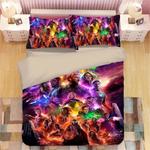 avengers infinity war thanos 7 duvet cover quilt cover pillowcase bedding set bed linen home decor 0