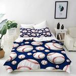 baseball duvet cover baseball ball pattern bedding set baseball lover gift bedding cover with 2 pillowcases 100 polyester 0