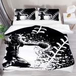 baseball player bedding set baseball softball bedding cover bedroom decoration athletes gift idea bedding cover with 2 pillowcases 100 polyester 0