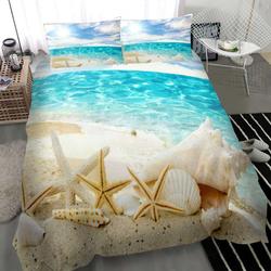 Beach Shell Bedding Set Summer Hawaiian We Love Ocean And Beach