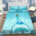 beautiful mermaid bedding set mermaid ocean make waves daughter gift bedding cover with 2 pillowcases 100 polyester 0