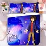 big hero 6 baymax 7 duvet cover quilt cover pillowcase bedding set bed linen home bedroom decor 0