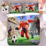 big hero 6 baymax 8 duvet cover quilt cover pillowcase bedding set bed linen home bedroom decor 0