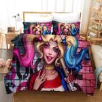 birds of prey harley quinn 32 duvet cover quilt cover pillowcase bedding set bed linen home bedroom decor 0