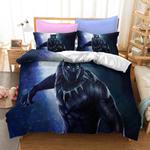 black panther cosplay bedding set duvet cover quilt bed sheets sets 0