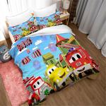 car patrol 3 duvet cover quilt cover pillowcase bedding set 0