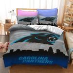 carolina panthers nfl 21 duvet cover quilt cover pillowcase bedding set bed linen home bedroom decor 0