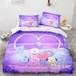cartoon bt21 bts butter bedding set quilt duvet covers bedding sets 0