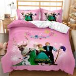 cartoon frozen elsa anna bedding set quilt duvet cover bed sheets sets 0