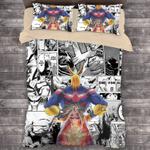 comic my hero academia all might 6 duvet cover quilt cover pillowcase bedding set bed linen home decor 0