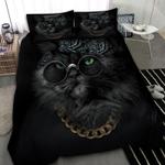 cool gangster cat bedding set cool boss cats chain glasses love kitty bedding cover with 2 pillowcases 100 polyester 1 0