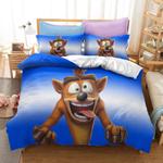 crash bandicoot 3 warped 12 duvet cover quilt cover pillowcase bedding set bed linen home bedroom decor 0