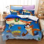 crash bandicoot 3 warped 16 duvet cover quilt cover pillowcase bedding set bed linen home bedroom decor 0