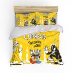 cuphead 1 duvet cover quilt cover pillowcase bedding set bed linen home decor 0
