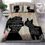 customize name love my french bulldog bedding set bulldog mom you are not just a dog bedding cover with 2 pillowcases 100 polyester 0