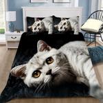 cutest english shorthair kitty picture comforter set cataholic cat mom gift bedding cover with 2 pillowcases 100 polyester 0