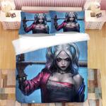 dc harley quinn 2 duvet cover quilt cover pillowcase bedding set bed linen 0