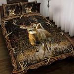 deer hunting forest bedding set wild deer bedding cover pillow covers bedroom decor deer hunters gift bedding cover with 2 pillowcases 100 polyester 0