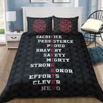 definition for firefighter bedding set fire fighter symbol pattern bedding cover with 2 pillowcases 100 polyester 0