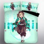 demon slayer kimetsu no yaiba kamado tanjirou 4 duvet cover quilt cover pillowcase bedding set bed linen 0