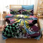 demon slayer kimetsu no yaiba kochou shinobu 15 duvet cover quilt cover pillowcase bedding set bed linen 0