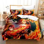 demon slayer kimetsu no yaiba season 2 15 duvet cover quilt cover pillowcase bedding set bed linen 0