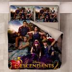 descendants mal carlos evie jay 7 duvet cover quilt cover pillowcase bedding set bed linen home decor 0