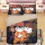 detective conan case closed edogawa kona 3 duvet cover quilt cover pillowcase bedding set bed linen home decor 0