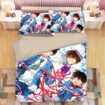 detective conan case closed edogawa kona 5 duvet cover quilt cover pillowcase bedding set bed linen home decor 0