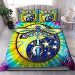 dragonfly bedding set sun moon yin yang dragonflies lovers gift bedding cover with 2 pillowcases 100 polyester 0