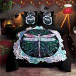 dragonfly mandala bedding set dragonfly bedding cover pillow covers friends and fam members gift idea bedding cover with 2 pillowcases 100 polyester 0