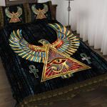 egypt bedding set egyptian pattern egypt bird egyptian culture lovers bedding cover with 2 pillowcases 100 polyester 0