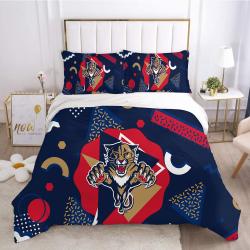Florida Panthers Hockey League 3D Printed Duvet Cover Quilt Cover Pillowcase Bedding Set Bed Home Decor