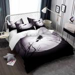 flying party witch ghosts bed set halloween inspiration gift christmas bedding cover with 2 pillowcases 100 polyester 0