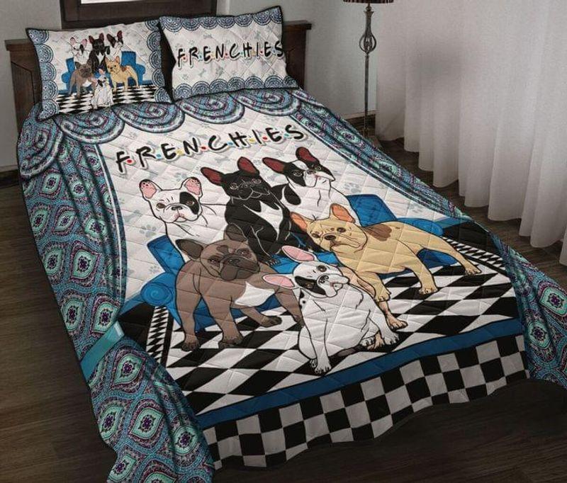 Frenchies Bedding Set French Bulldog Pillow Covers Bedroom Decor Frenchie Lovers Gift frenchies bedding set french bulldog bedding cover pillow covers bedroom decor frenchie lovers gift bedding cover with 2 pillowcases 100 polyester 0
