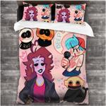 friday night funkin skid and pump 6 duvet cover quilt cover pillowcase bedding set 0