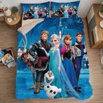 frozen anna elsa princess 10 duvet cover quilt cover pillowcase bedding set bed linen home bedroom decor 0