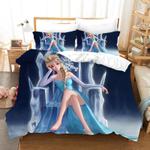 frozen anna elsa princess 20 duvet cover quilt cover pillowcase bedding set bed linen home bedroom decor 0
