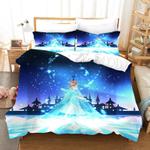 frozen anna elsa princess 28 duvet cover quilt cover pillowcase bedding set bed linen home bedroom decor 0